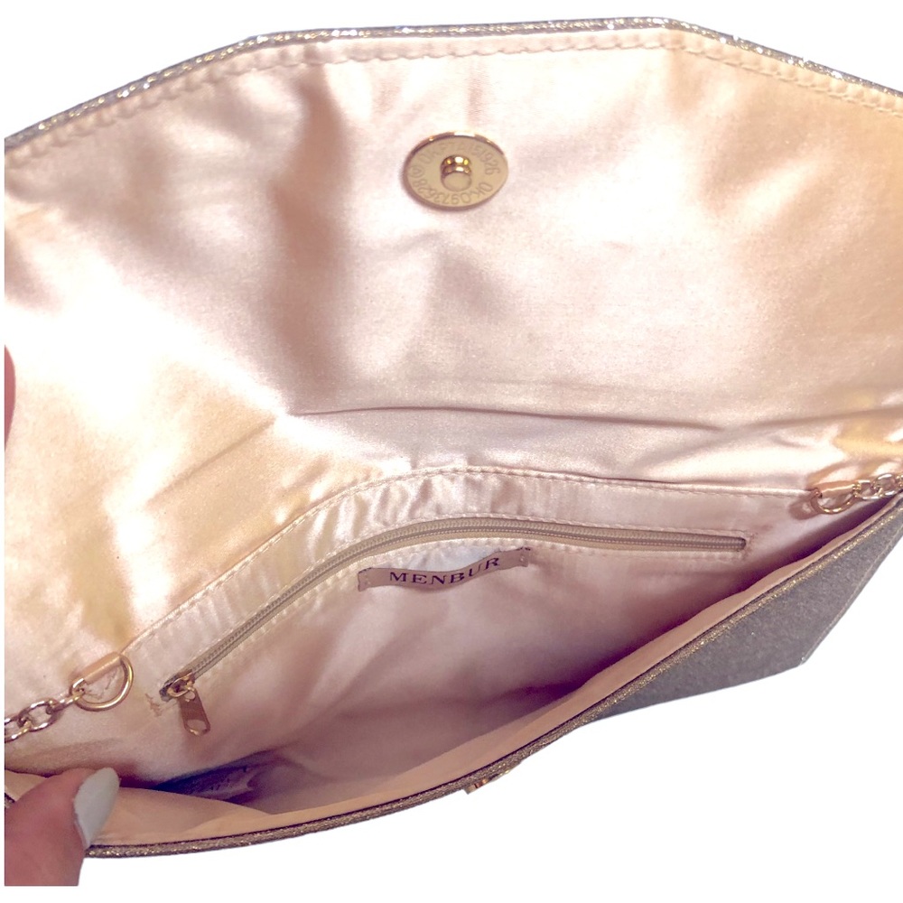 EXE’ High Heels Gold Sandals -Evening Handbag - Picture 9 of 12